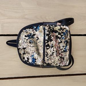 Mini Flip Sequin Backpack